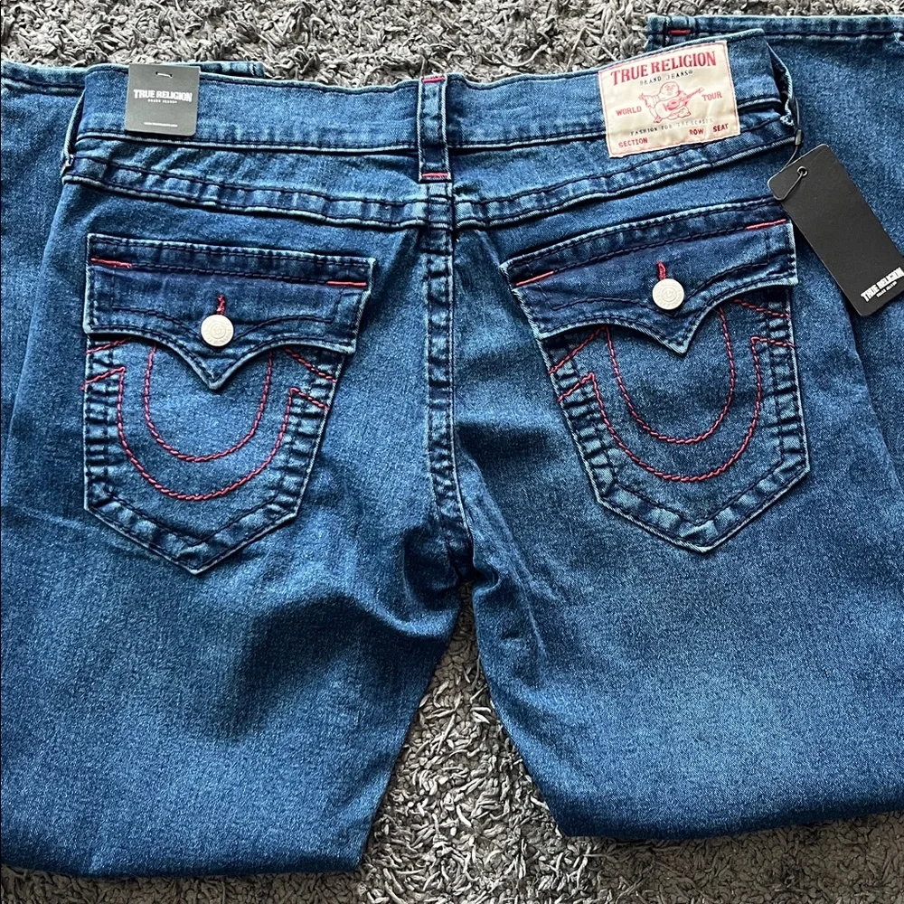 💙True Religion men’s  Light Blue Boot Cut Jeans